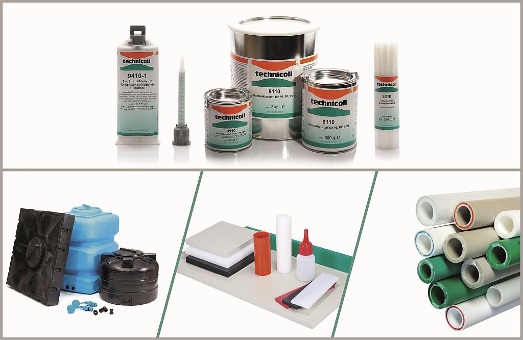 Ruderer Klebetechnik: Spezialkleber für PE, PP und POM