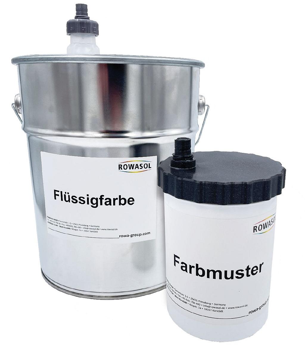 Rowasol: Kleinere Gebinde für Flüssigfarben