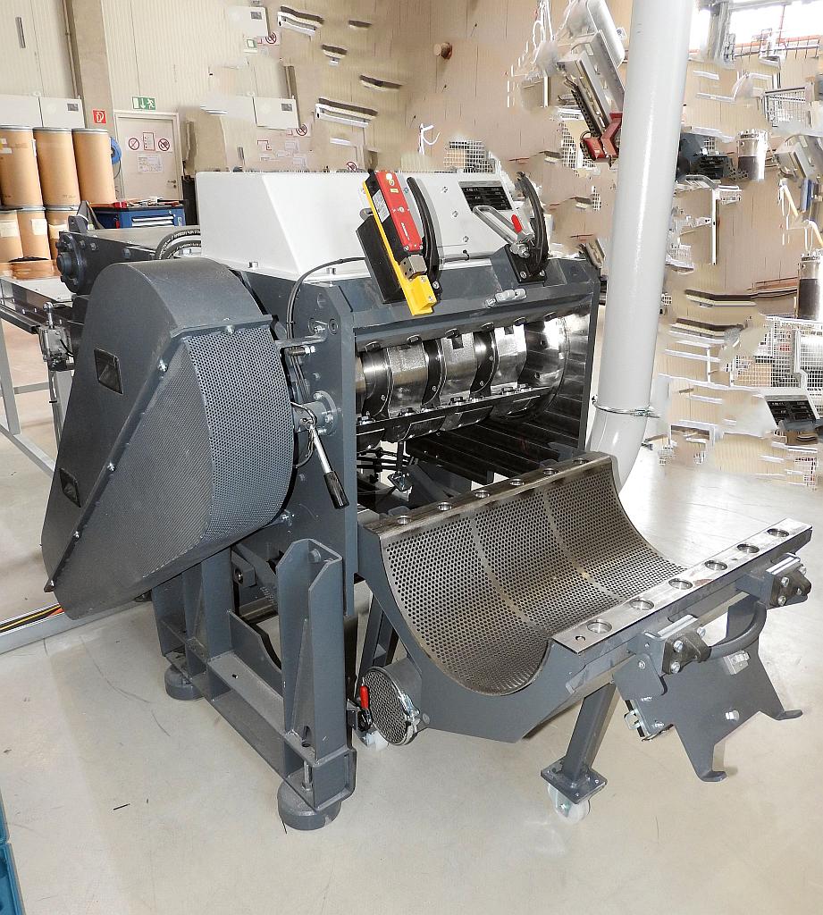 Getecha: Aus der Extrusion in die Zerkleinerung