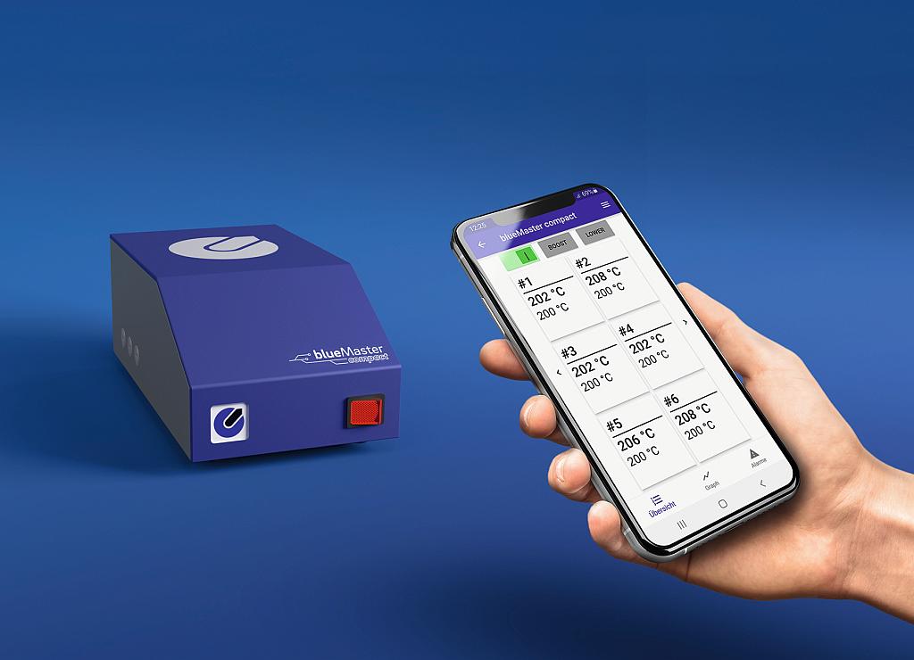 Günther: App-gesteuerte Heißkanalregelung in kompakten und komplexen Varianten